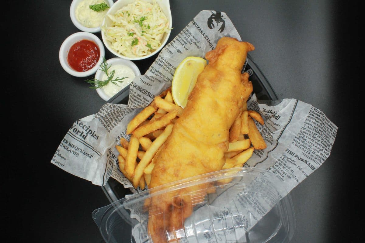 Haddock Fish and Chips (single) (sold out)