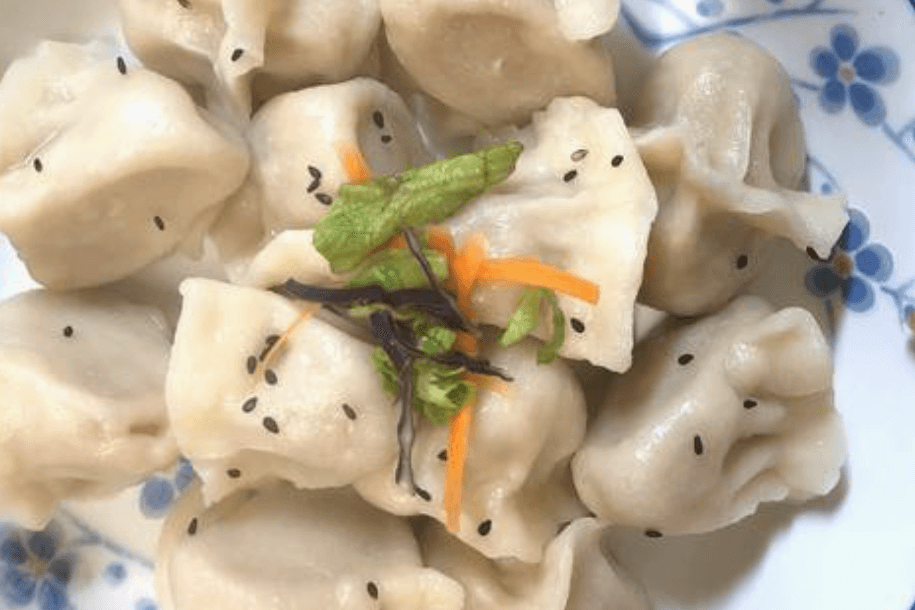 D1. Dumpling au porc et chou chinois / Pork and Chinese Cabbage Dumpling