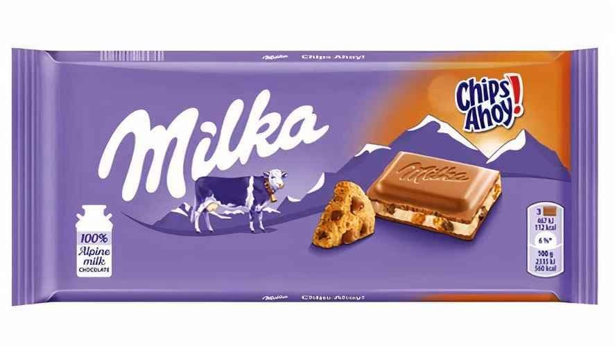 Milka Chips Ahoy Chocolate Bar