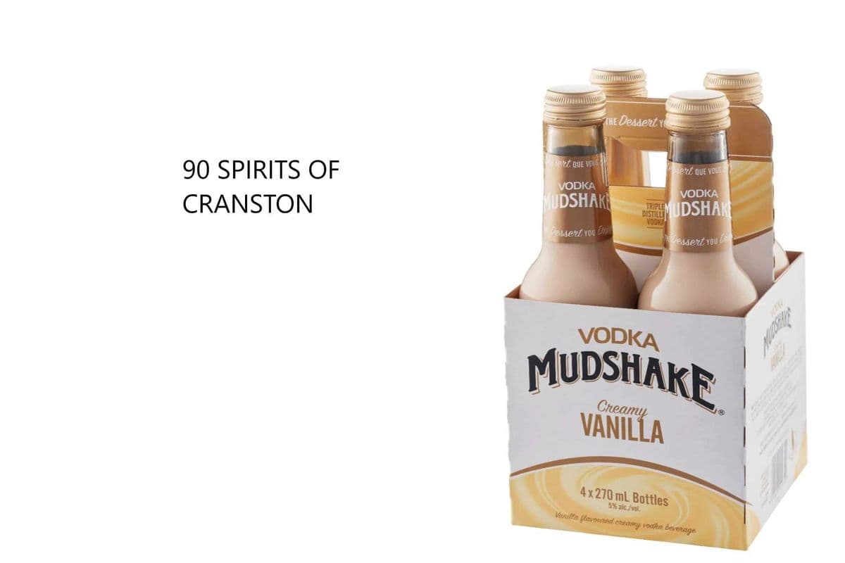 MUDSHAKE VANILLA VODKA 4 BOTTLES (1 x 4x270ML)
