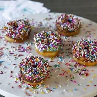 5 beignes / 5 Donuts