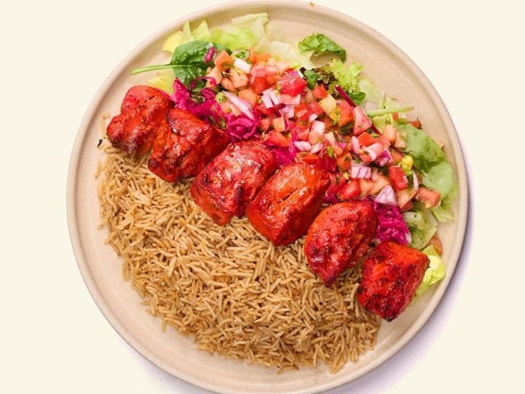 Tandoori Chicken Plate