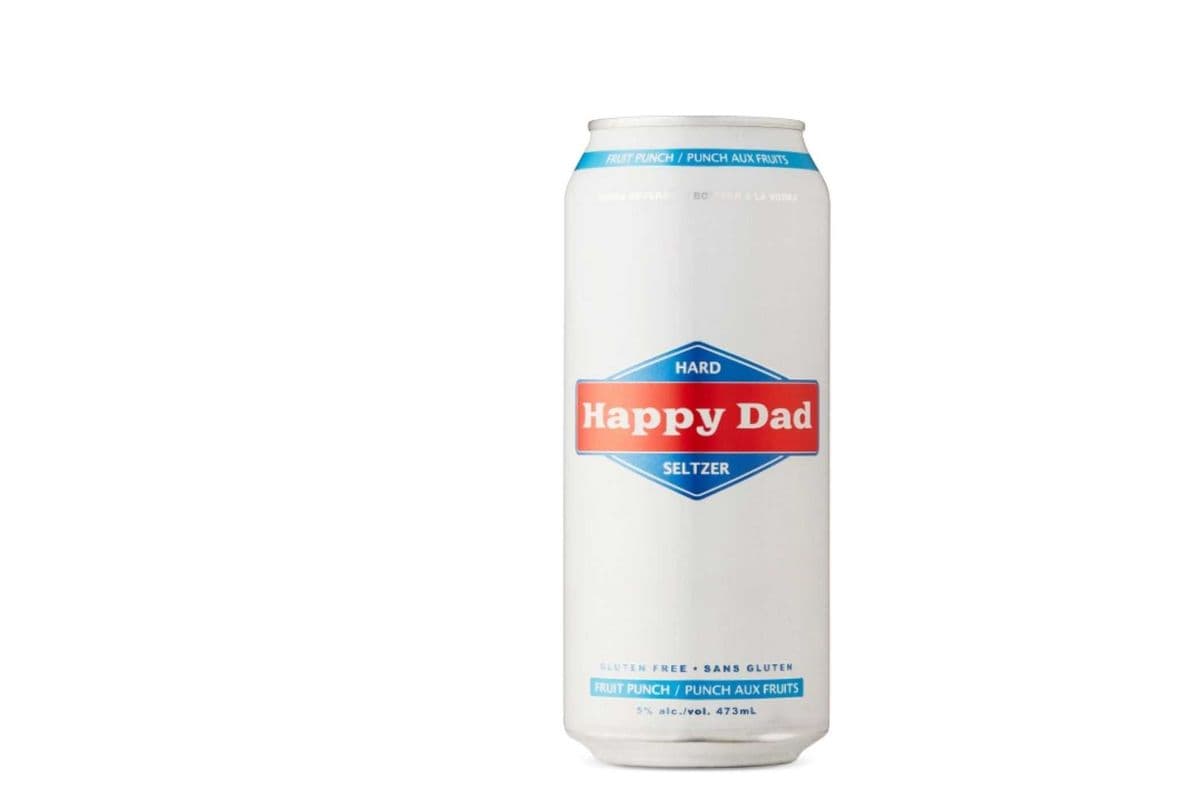 Happy Dad - Hard Seltzer Fruit Punch Tal (1 x 473ML)