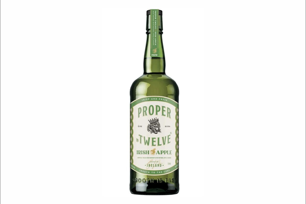 Proper No Twelve Irish Apple Whiskey 750ml (1 x 750ml)