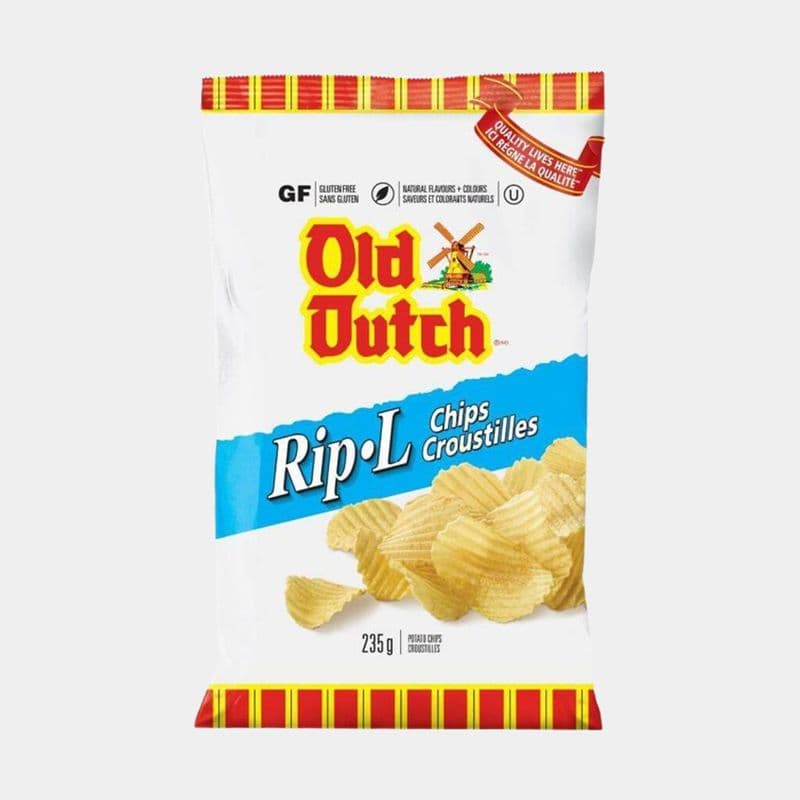 Old Dutch Rip-L Plain Chips