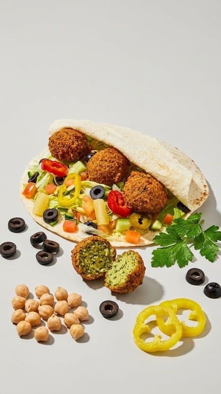 Large Falafel Donair