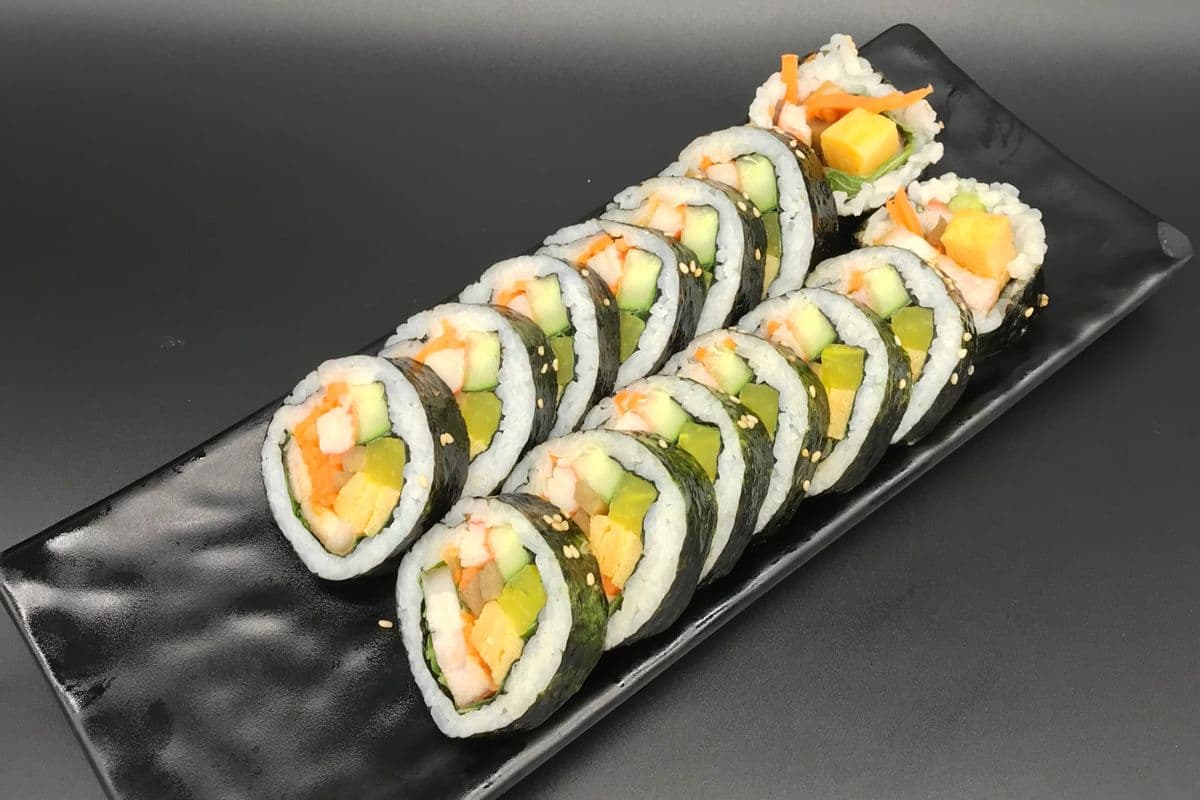 Pork belly Kimbap