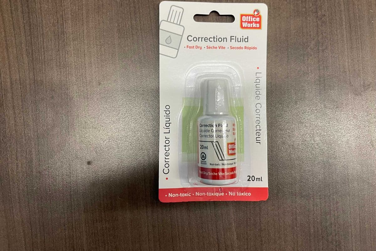 Correction Fluid