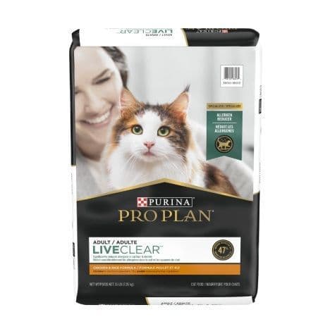 Pro Plan Cat LiveClear Dry Food Chicken & Rice 3.18 kg