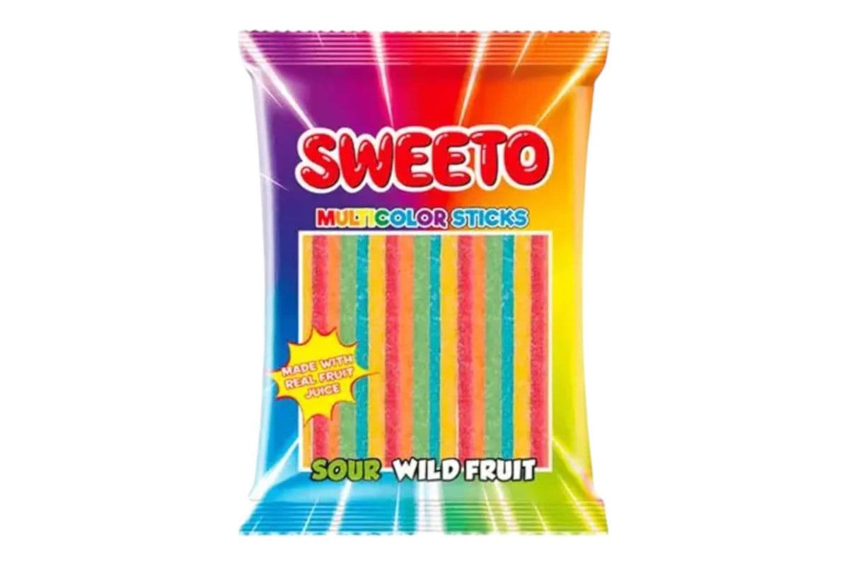 BOGO - Sweeto Sour Multicolor Sticks (80gm) (150 Cal)