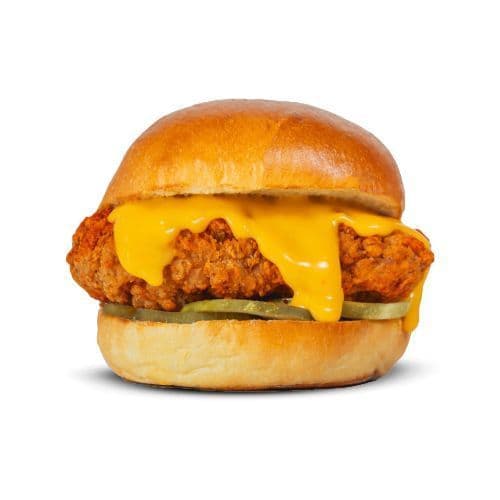 Cheesy Nashville Chicken Burger