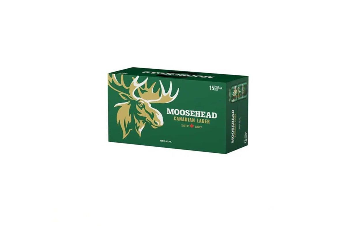 783473. MOOSEHEAD LAGER (15 x 355ML (CANS))