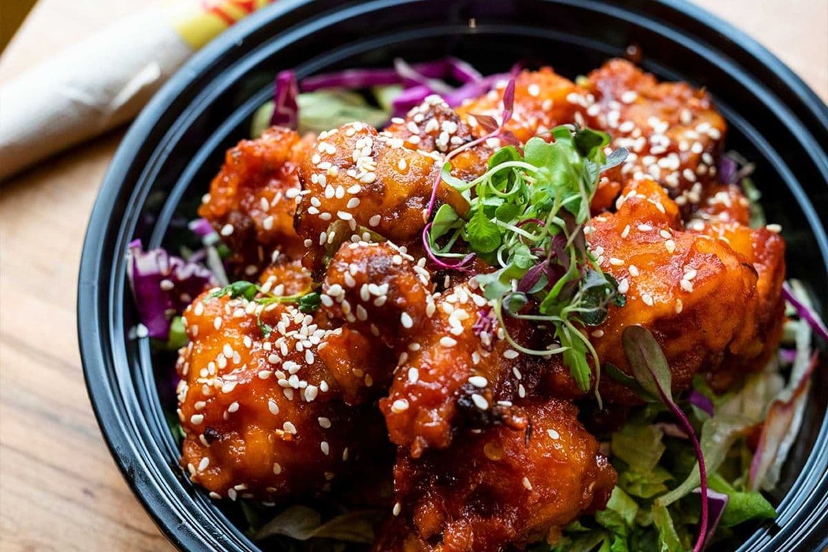 Honey Garlic Cauliflower