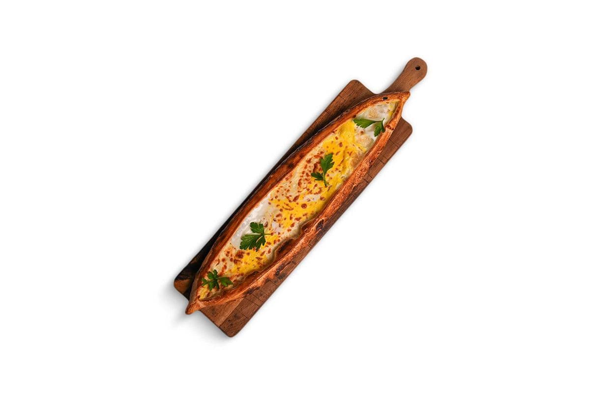 Egg And Cheese Pide (400 Cal)