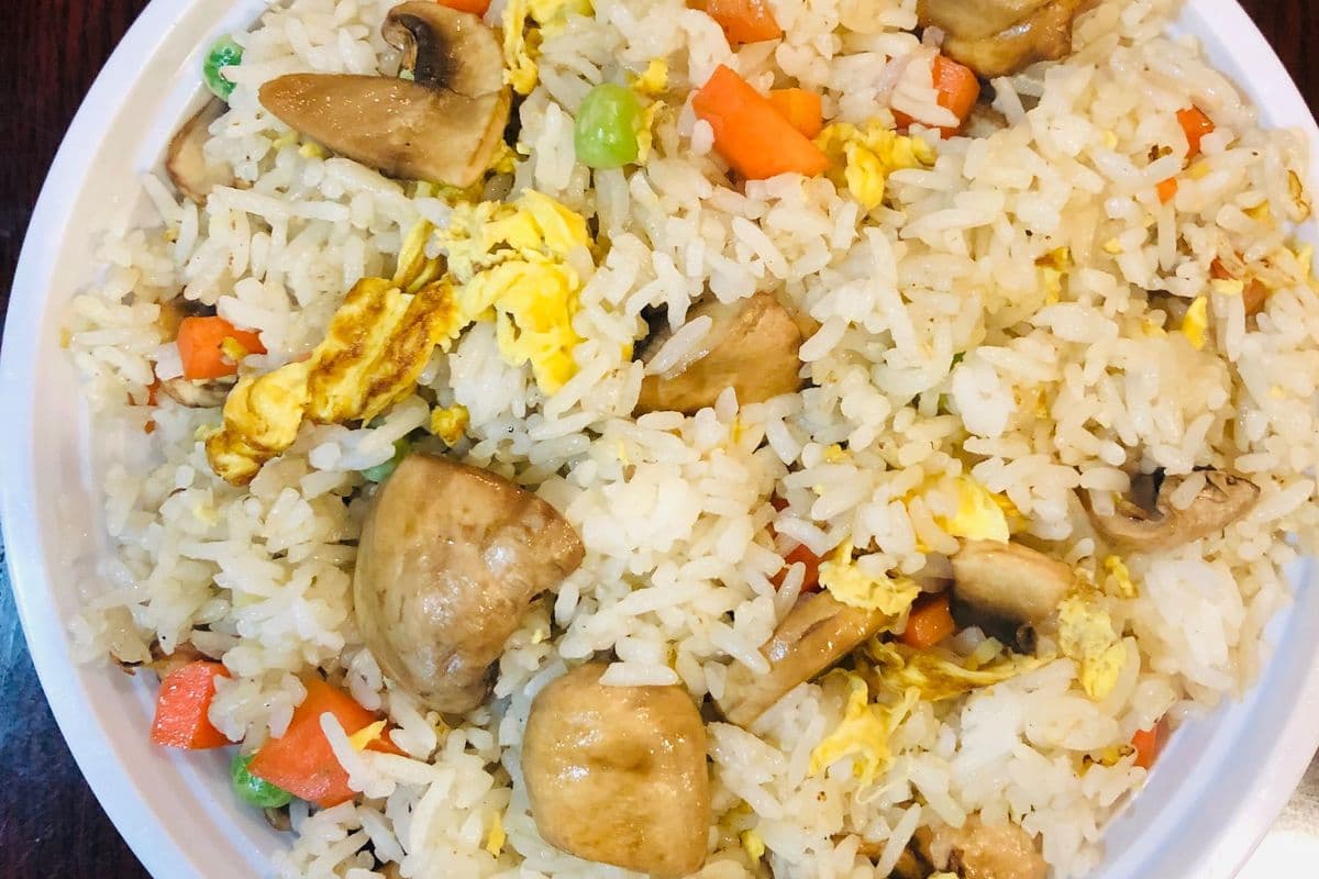 #20. Chicken and Mushroom Fried Rice