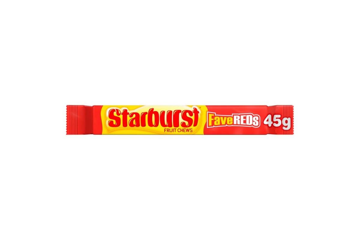 Starburst Fave Reds 45g (45g) (183 Cal)