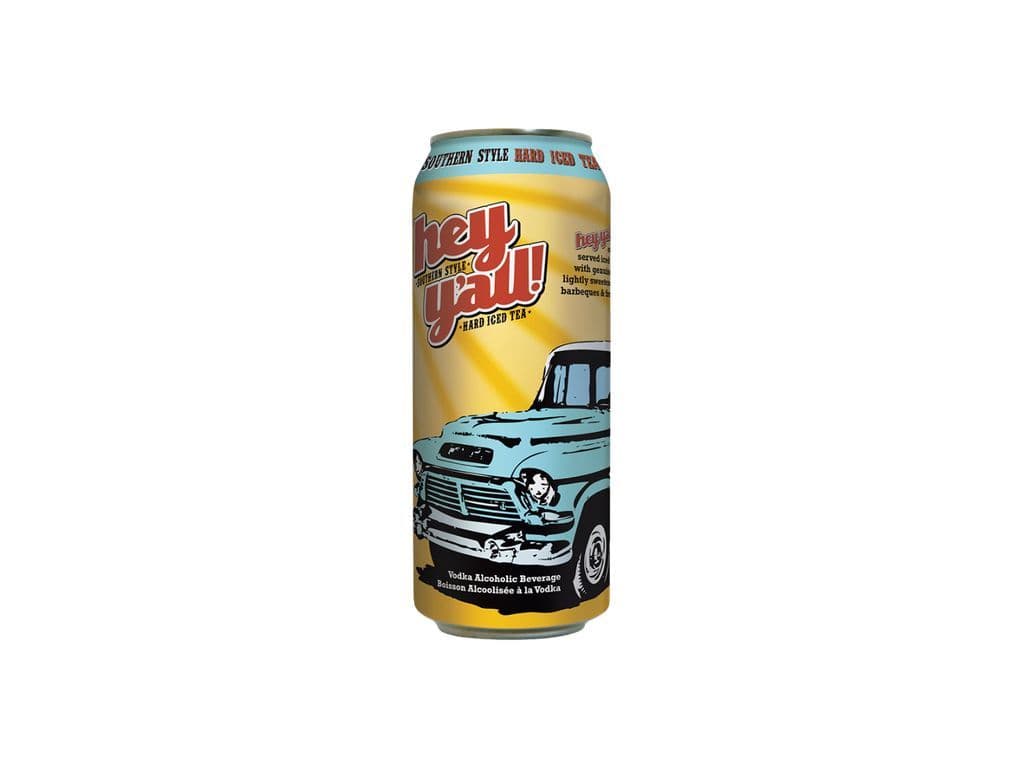 Hey Y'All Hard Iced Tea Tall Can (458ml)