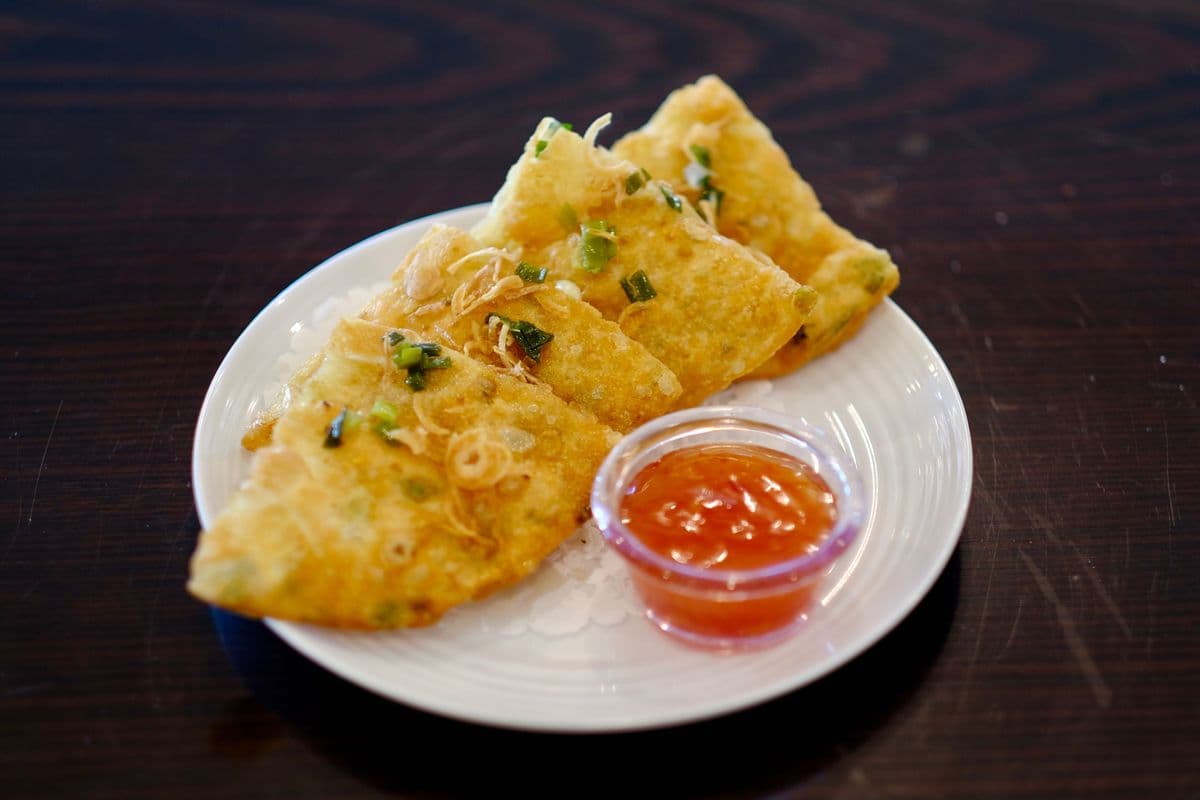14. Green onion Cake / BÁNH HÀNH CHIÊN