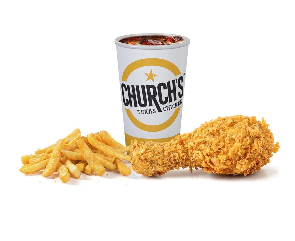 1-Piece Chicken, 1 Regular Side & 1 Regular Drink