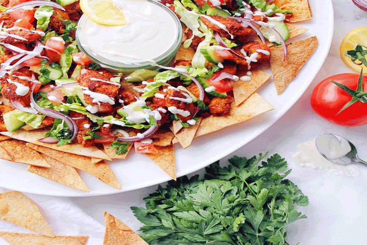 Nachos Shawarma