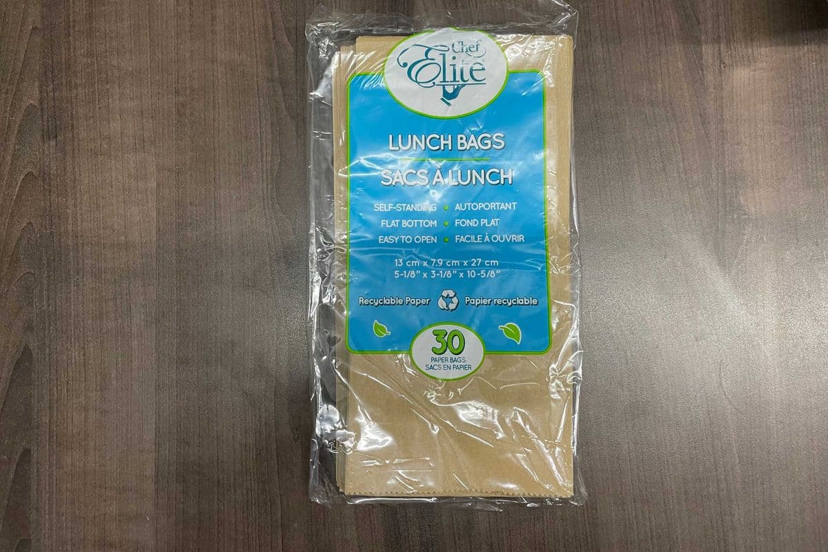 Kraft Lunch Bags 30pc (30 Pack)