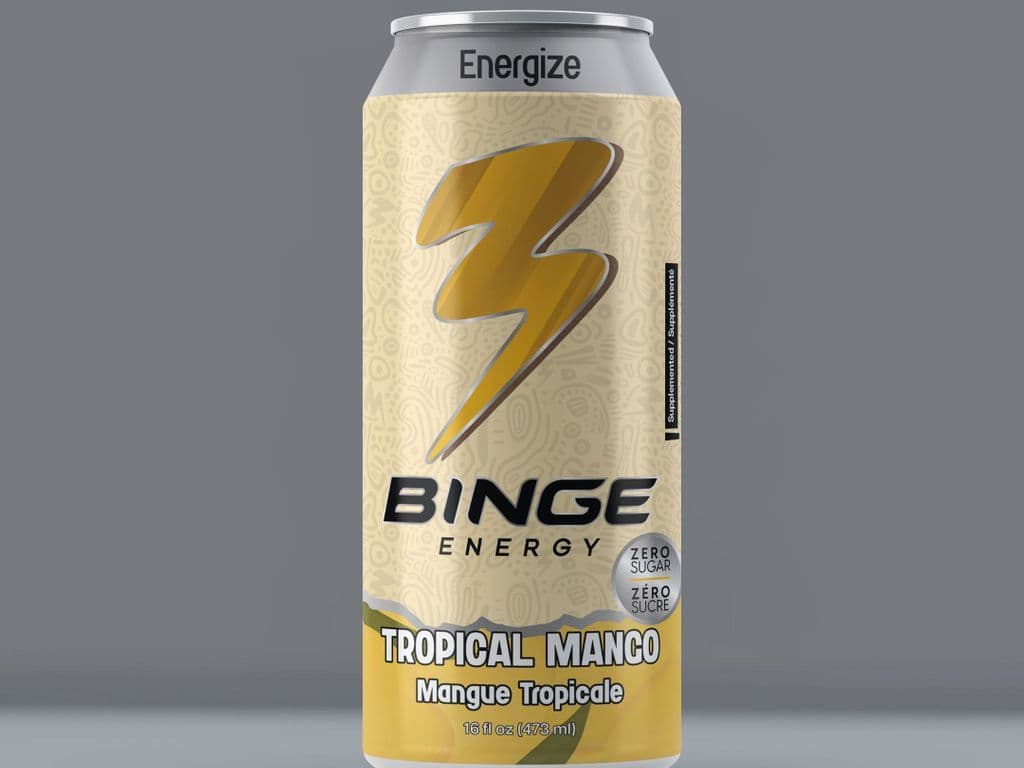 Binge Energy Drink (473ml) - Tropical Mango