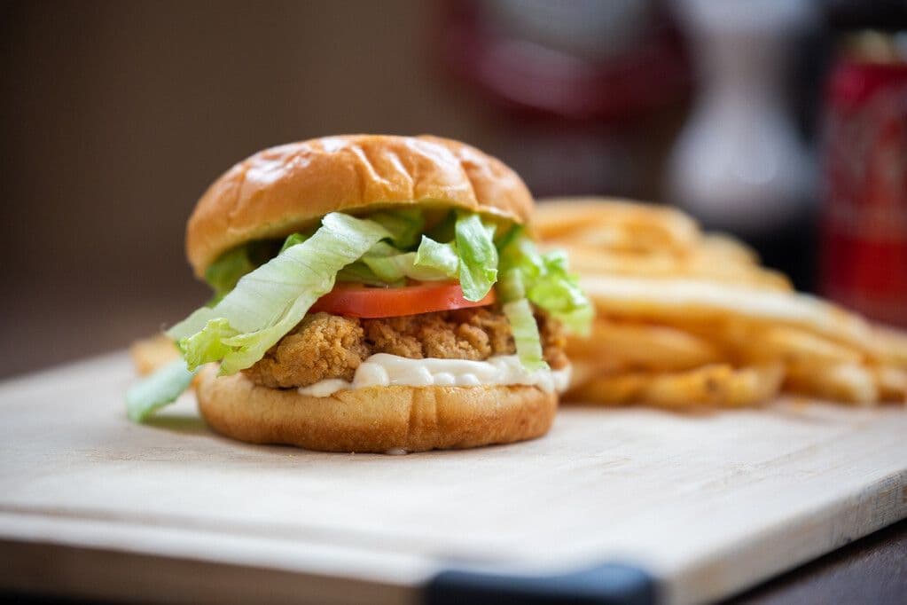 Chicken Burger Combo