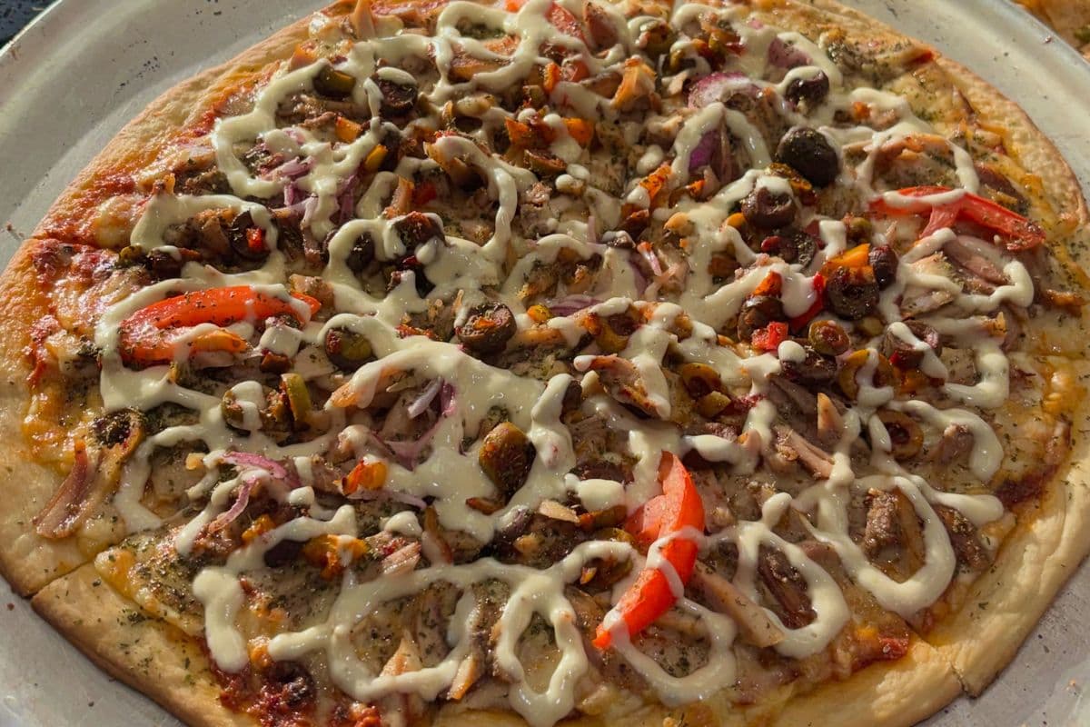 Shawarma Pizza