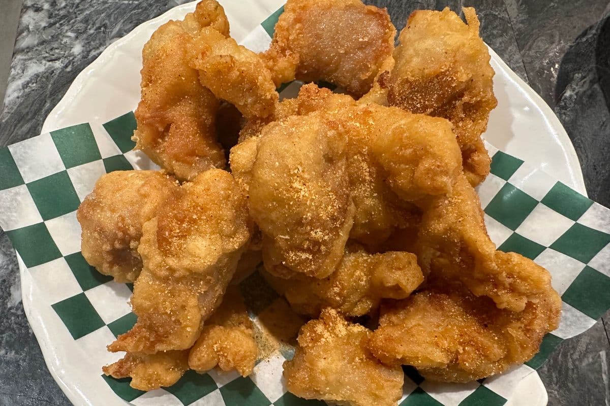 8. Dry Garlic Pork (Small)