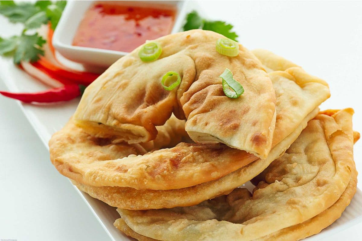 Fried Onion Cake (2 pcs)
