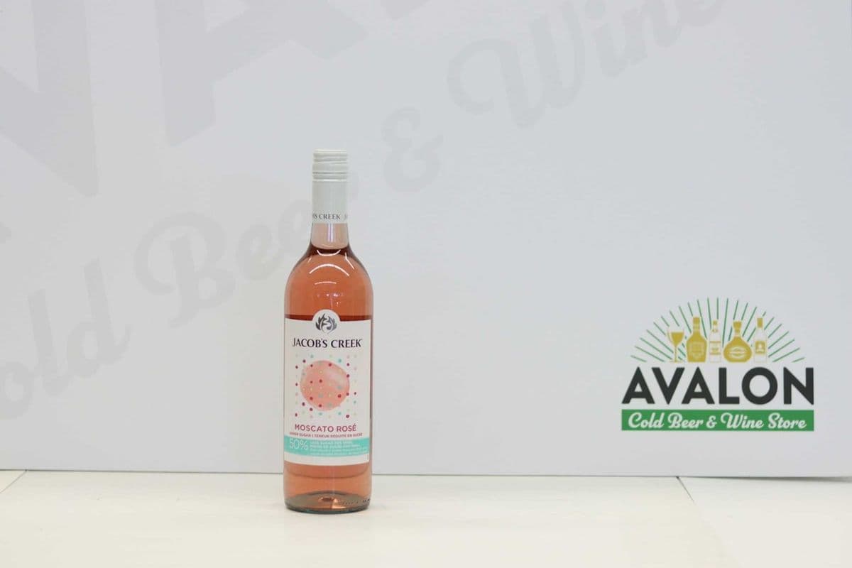 Jacob's Creek Moscato Light Rose 750ml Bottle (1 x 750ml)