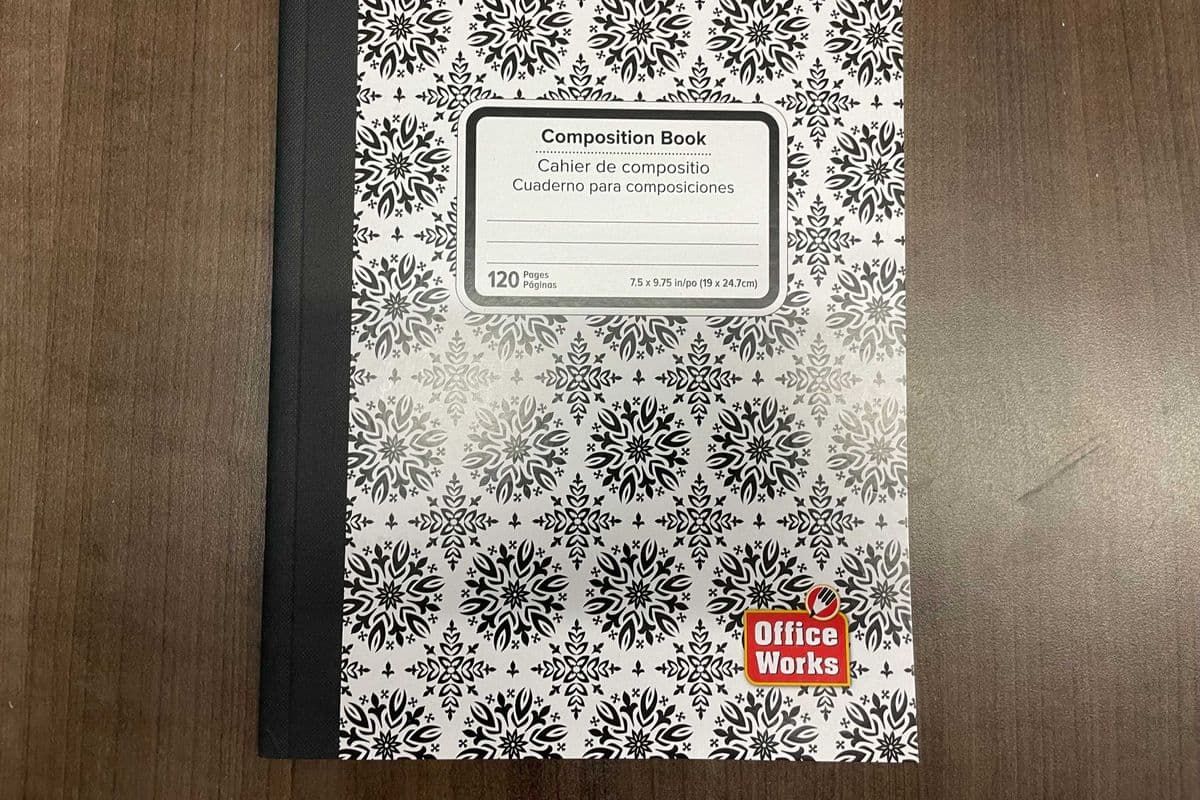Book Composition 120 Pages
