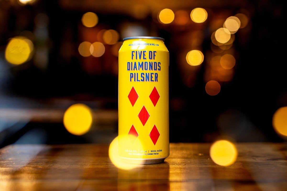 Blindman Five of Diamonds Pilsner (1 x 473ml)