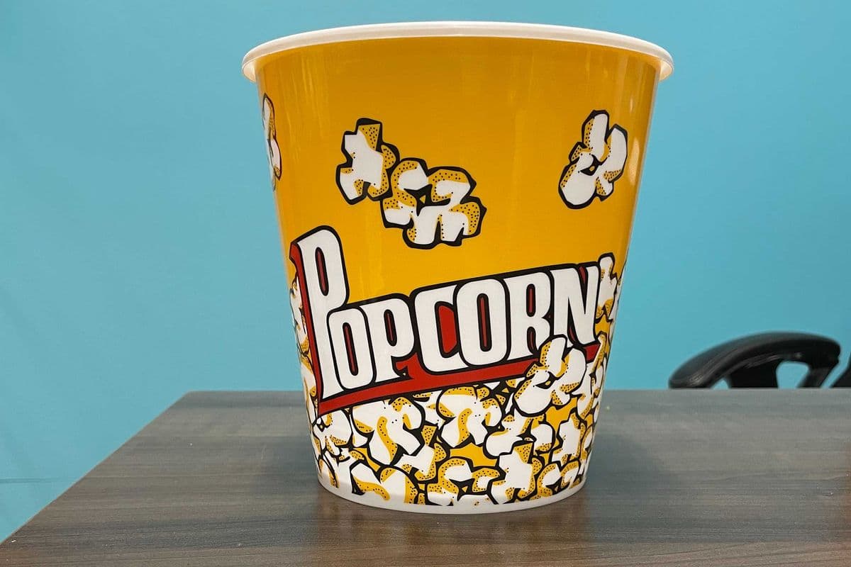Popcorn Bucket (7" x 7")