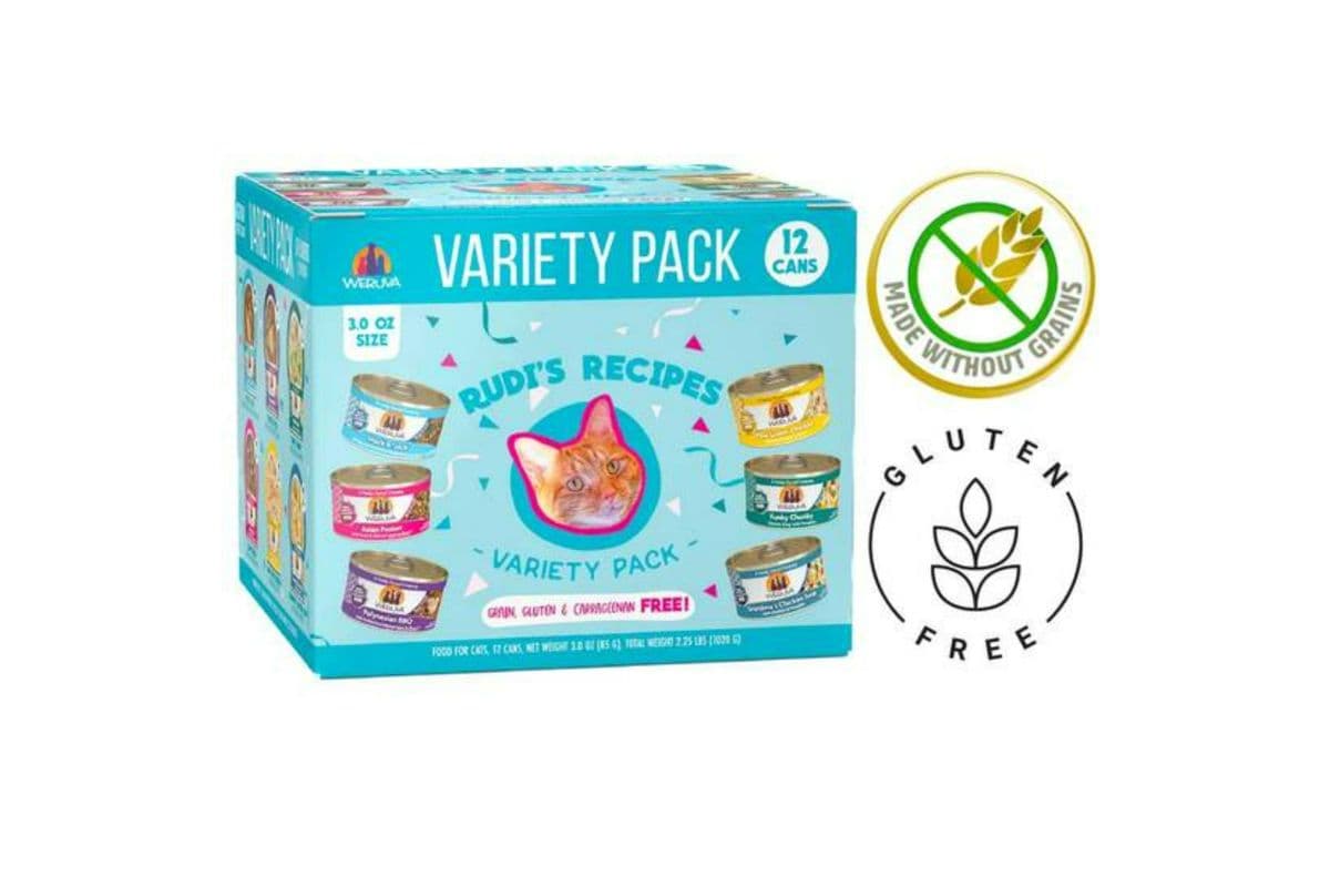 Weruva Rudis Recipes Variety Pack Canned Cat Food (5.5 oz)