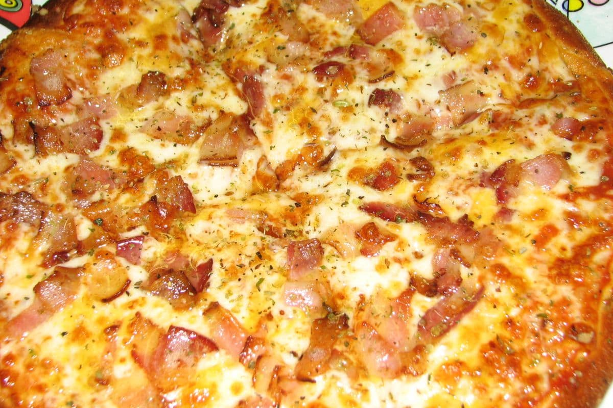 14" Pizza fromage bacon