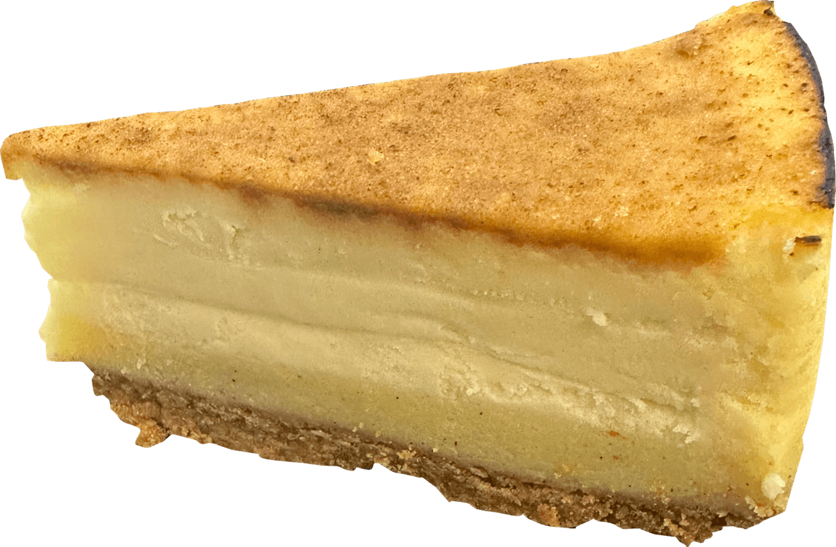 Crème Brulee Glazed Cheesecake