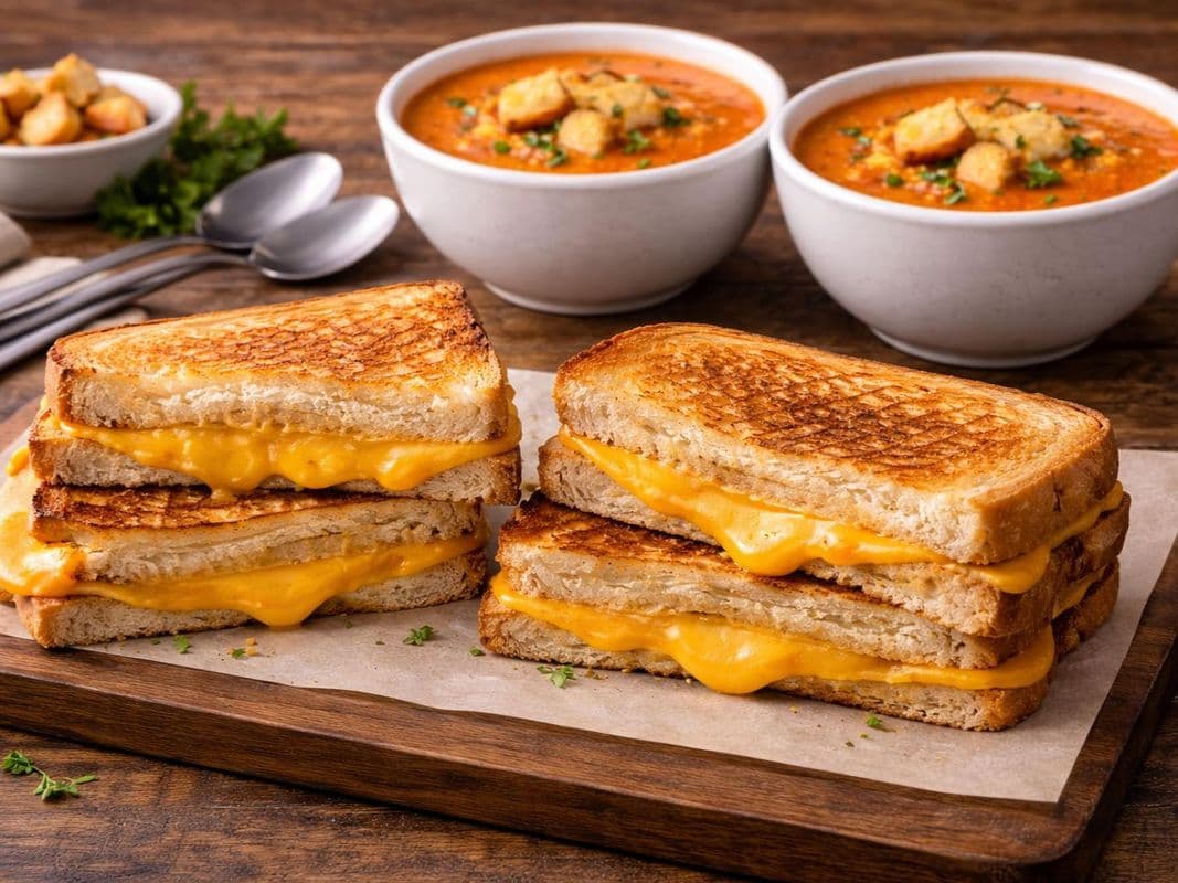 Grilled Cheese & Soup Comfort Combo