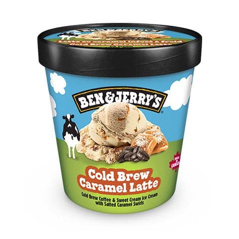 Ben& Jerry Cold Brew Caramel Latte 473ml