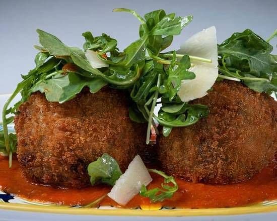 Arancini sauce marinara