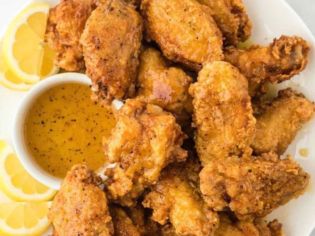 Wet Lemon Pepper Wings