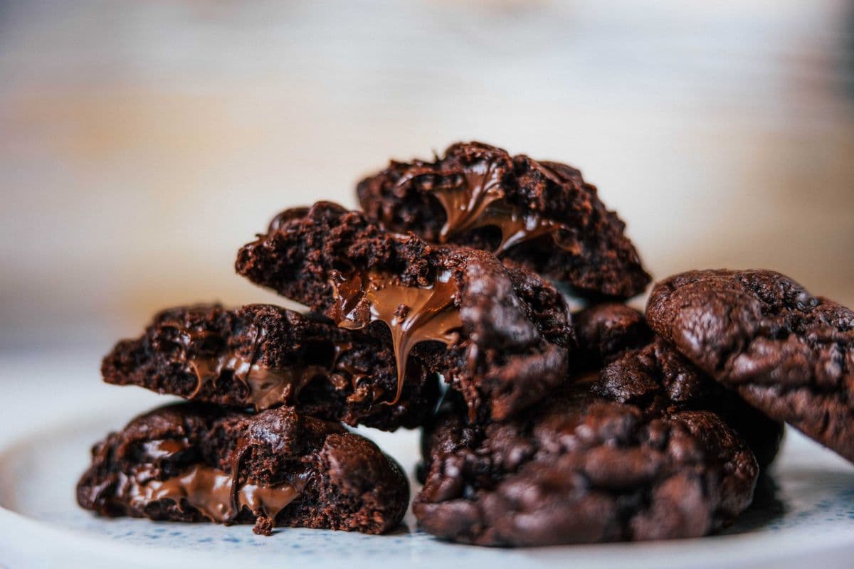 Nutella Filled Cookie