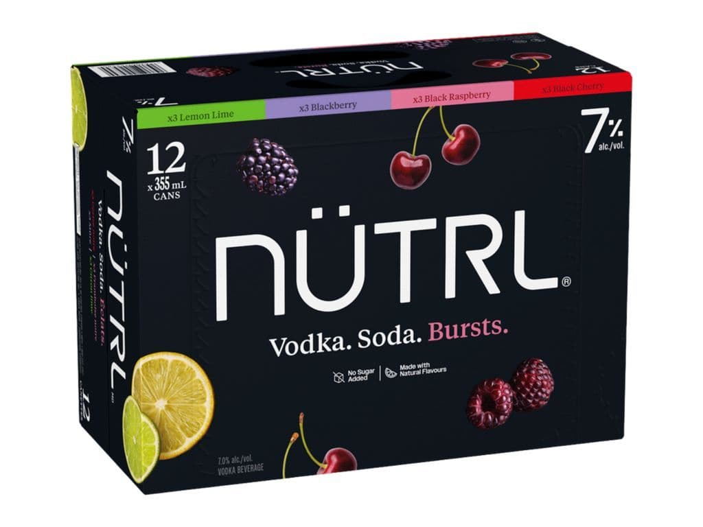 Nutrl7 Vodka Soda - Mixed Pack