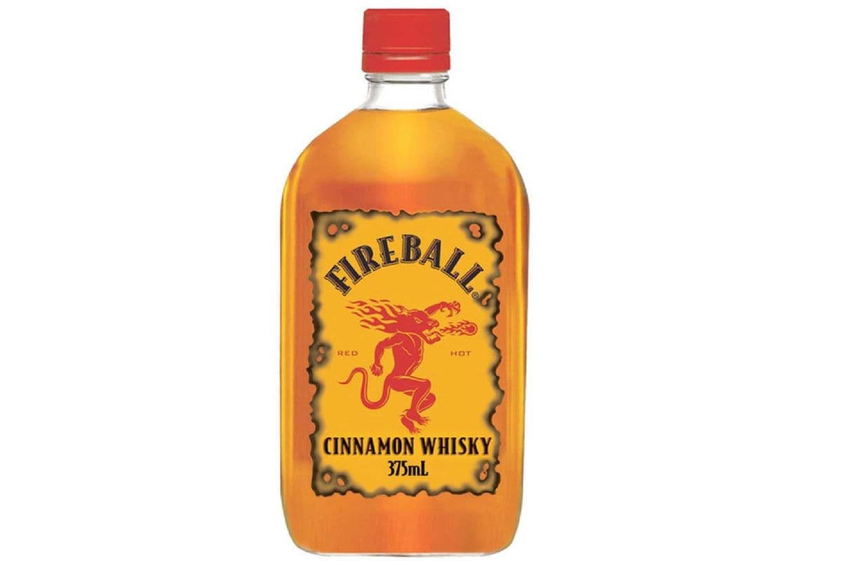Fireball Cinnamon Whiskey 375mL (1 x 375 ML)