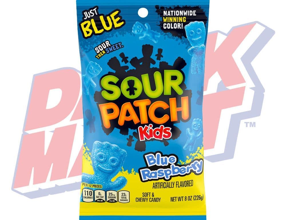 Sour Patch Kids Blue Raspberry - 8oz