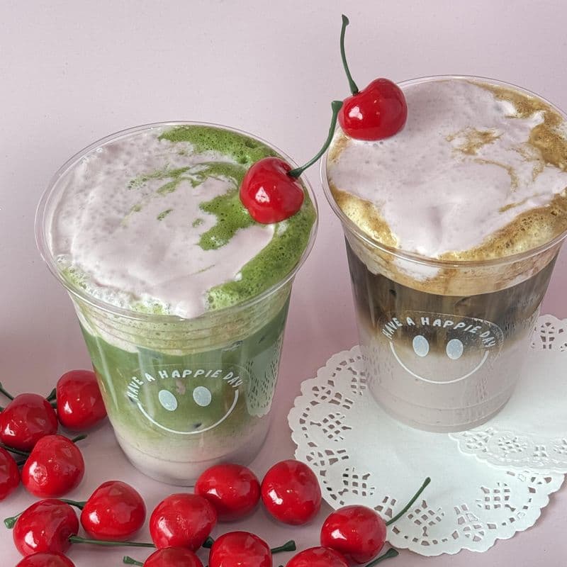 Cherry Vanilla Latte