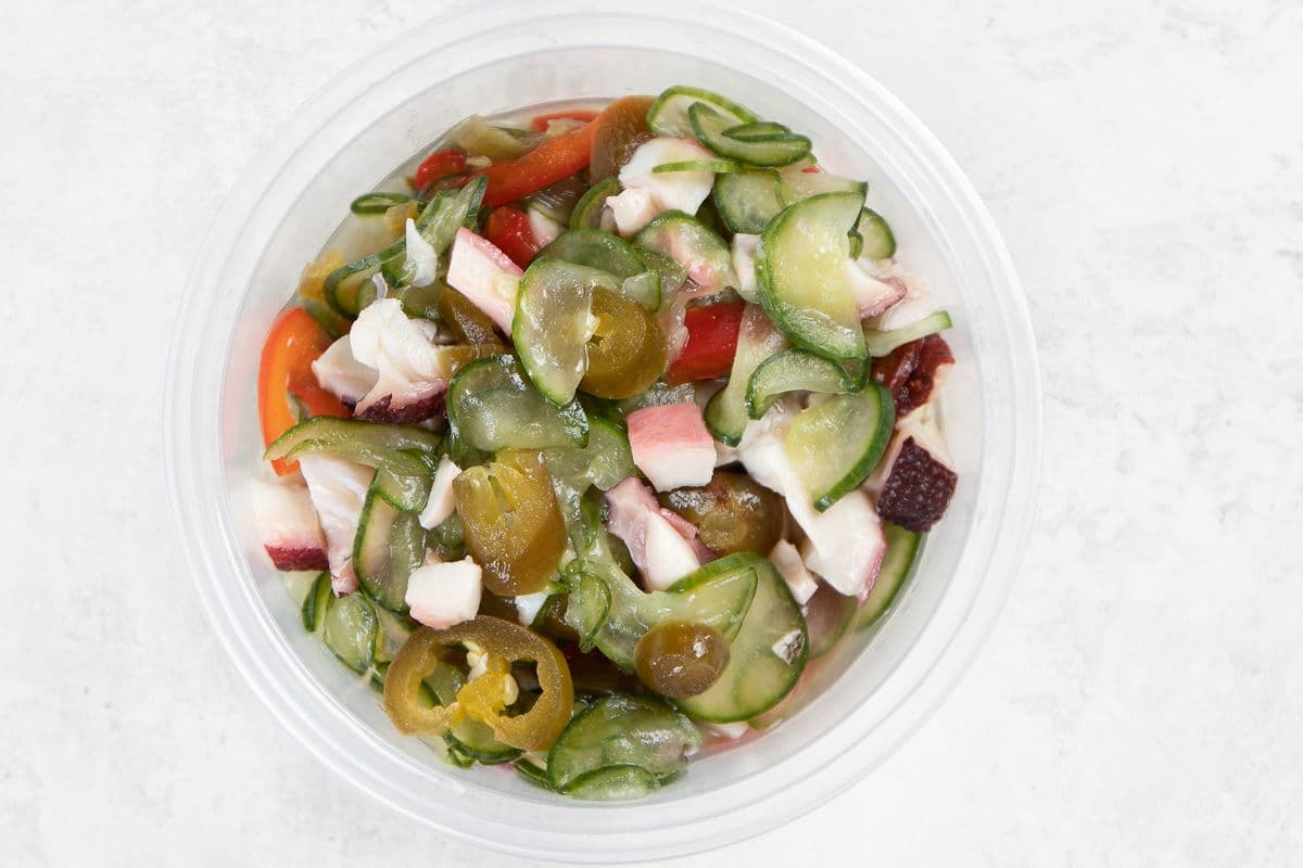 Tako Peno Salad