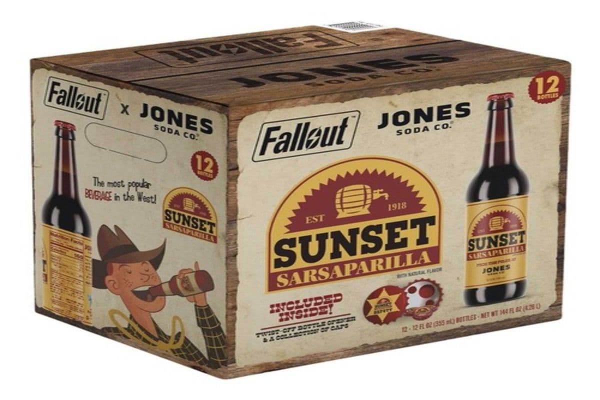 Jones Fallout Sarsaparilla Collectors Full Case of 12