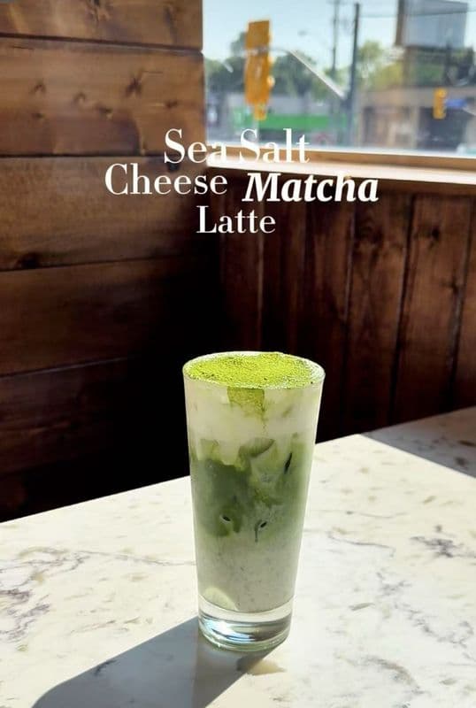 Seasalt Cheese Matcha Latte