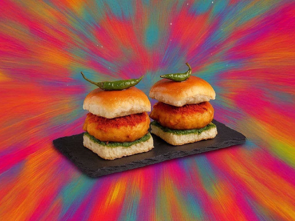 2 Bombay Vada Pav